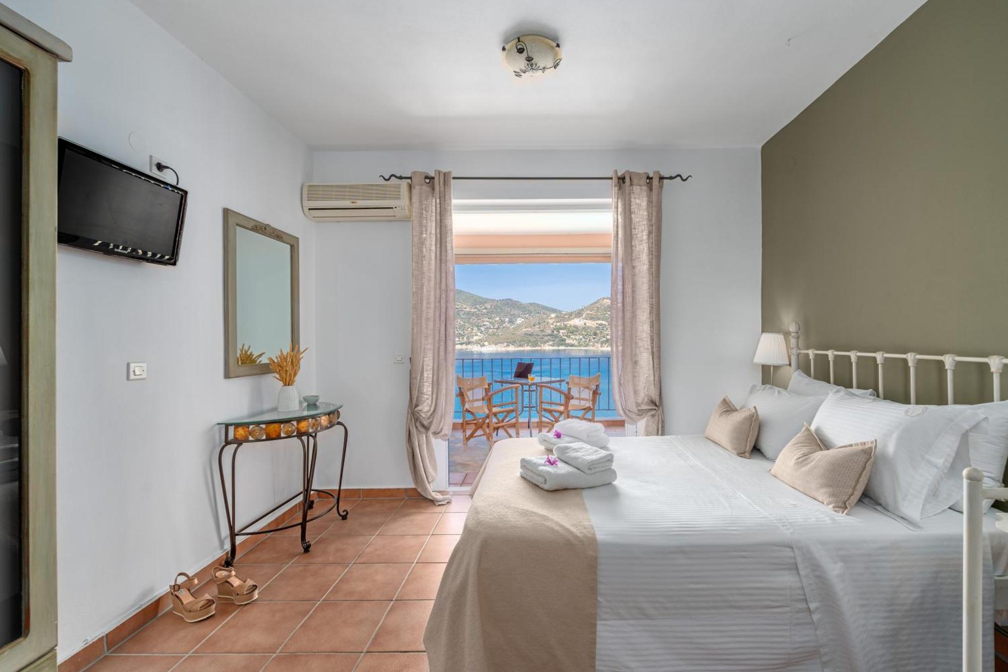 Niovi Seaview Apartments Agioi Apostoli Exterior foto